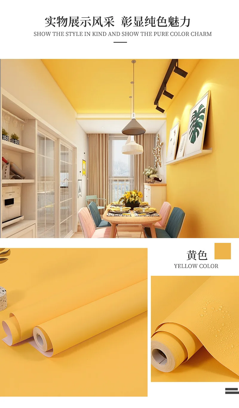 Filmes Branco DIY Decorativo Cozinha Gabinete Impermeável Wall Sticker