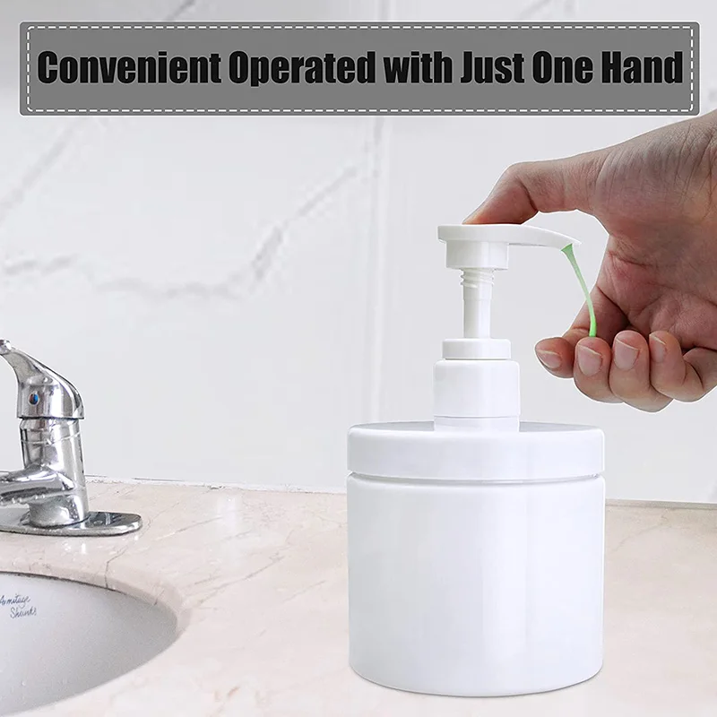 Soap dispenser Foam pump bottle Shampoo dispenser Foaming soap dispenser Soap dispenser bottle 500ml Clear Bottle Liquid Container Soap Dispenser Shampoo Lotion Shower Gel Foam Pump Bottles Wide Mouth Hand Washing Bottle