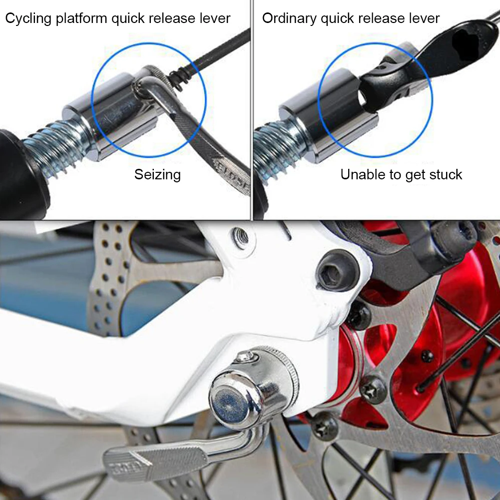 1-10pcs Bike Trainer Skewer Quick Release Bicycle Rear Axle Shaft