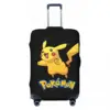 Custom Pokemon Pikachu Luggage Cover Elastic Travel Suitcase Protective Covers Suit For 18-32 inch 1