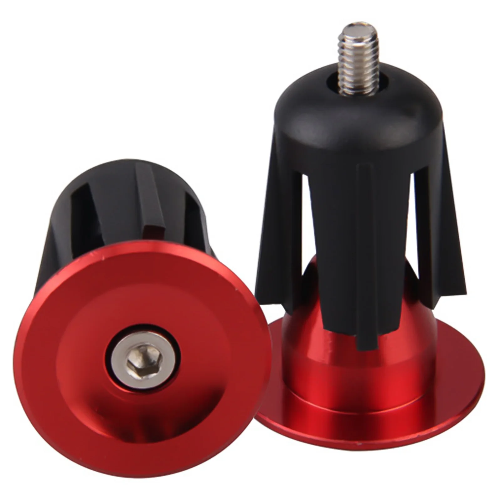 

Bar End Plugs Elevate Your Bike's Style with Stylish Aluminum Rod End Plugs Easy Installation Fits Most Handlebars!