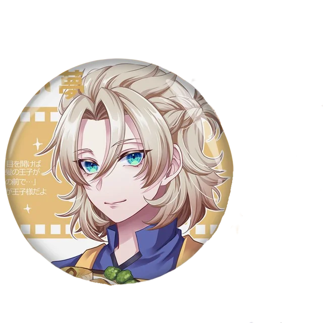 58mm Game Genshin Impact Brooch Pins Anime Badge Cosplay Yae Miko Xiao Zhongli Accessories For Clothes Backpack Decoration Gift Albedo