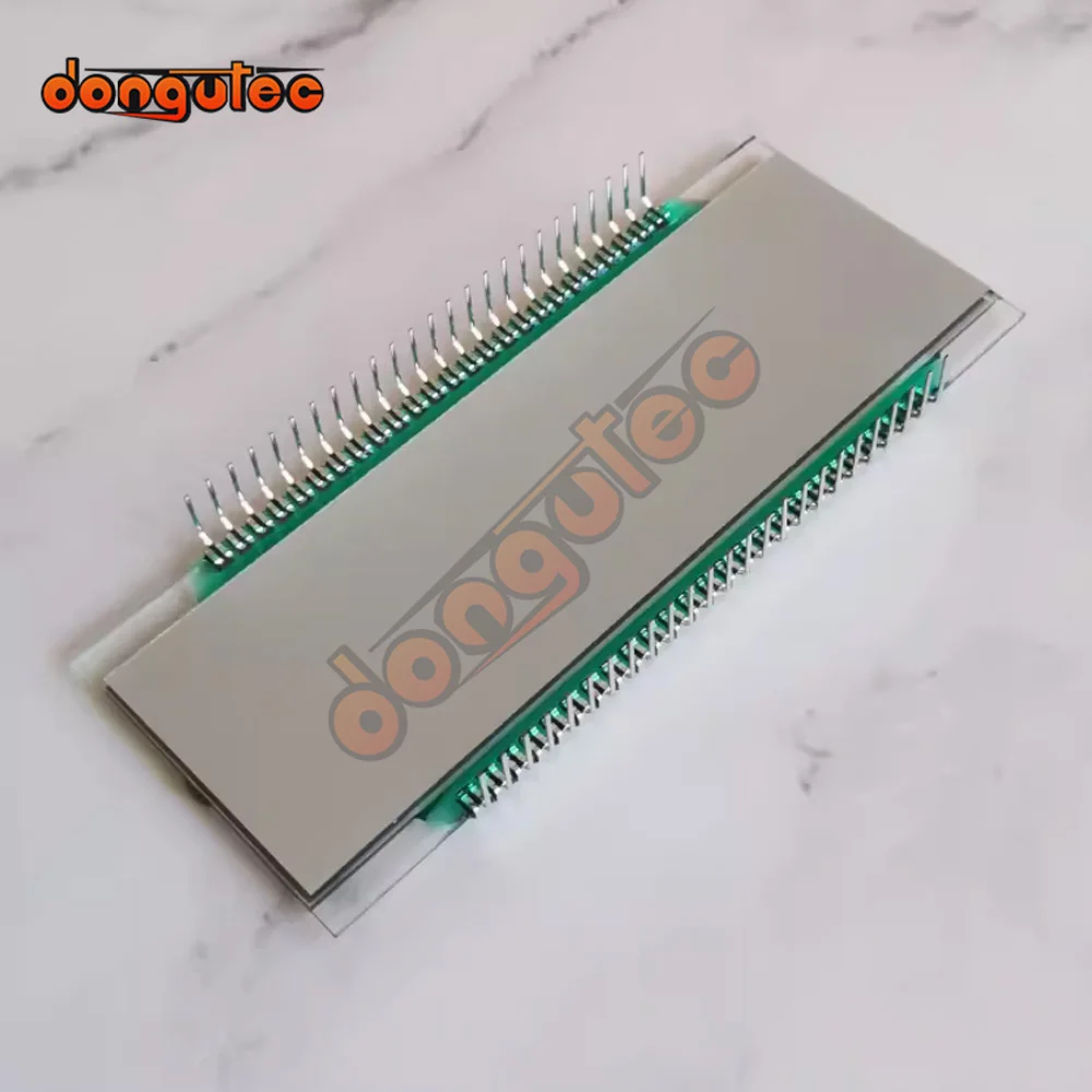 50PIN TN Positive 6-Digits Segment LCD Panel (White/Yellow/Blue Backlight/No Backlight) 5.0V