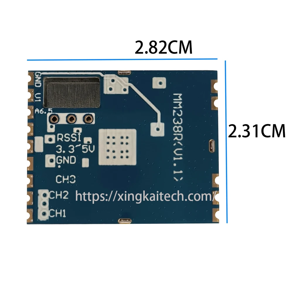 Récepteur FPV 5.8G-6G Audio/No Audio VRX 4.9G pour Drone