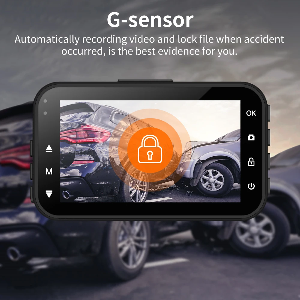 Thieye ڵ  , GPS  ĸ ī޶ , 3.0 ġ ڵ  ķ, ڵ DVR    ķ, 1080P HD