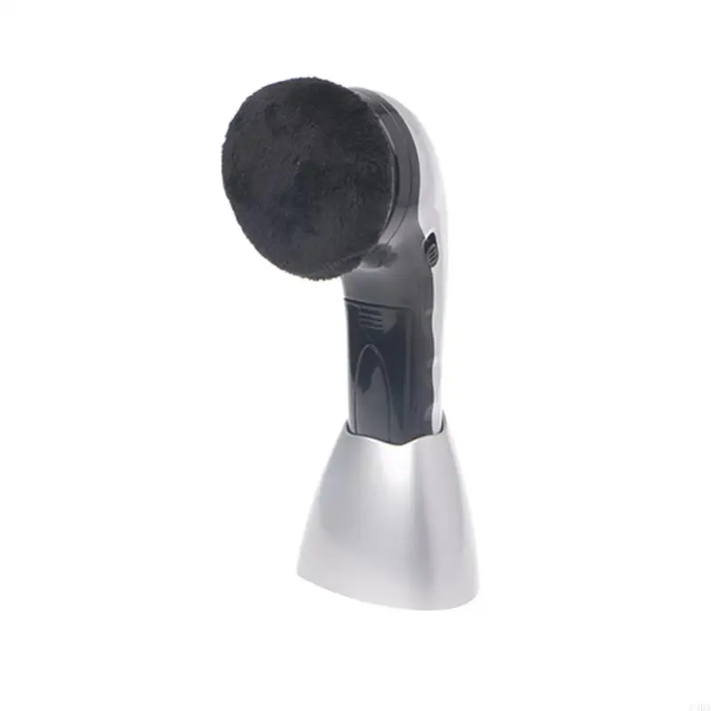 C4DA Portable Handheld Automatic Electric Shoe Brush Polisher 2 Ways Power Supp 6