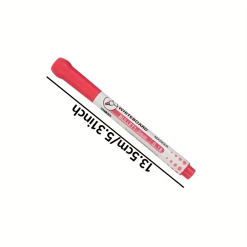 Versatile Whiteboard Marker Set: Includes Erasable Pens, Magnetic Storage, and Eraser for Office, School & Home