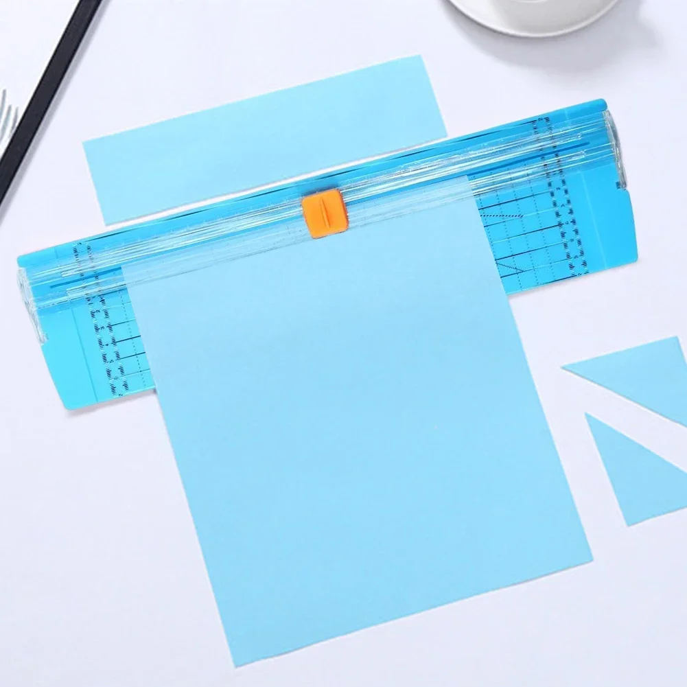 Description Picture 5 of itemA4/A5 Paper Cutting Guillotine Paper Cutter Machine Photo Card Payslip Cutting Mat Tool with Scale Photo Trimmer Scrapbook Blade