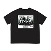 2025 Pop The Eagles Rock California Hotel Printed T-shirt Loose Short Sleeve Men's and Women's Street Cotton Comfortable 5