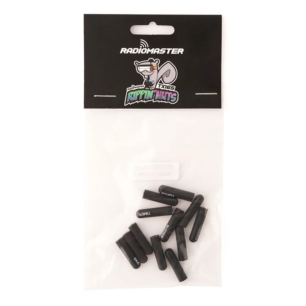Conjunto de Capa de Interruptor de Silicone Rotulado Radiomaster Transmissor rc Proteger Capa Tx16s 12 Pcs por Pacote - Image 2