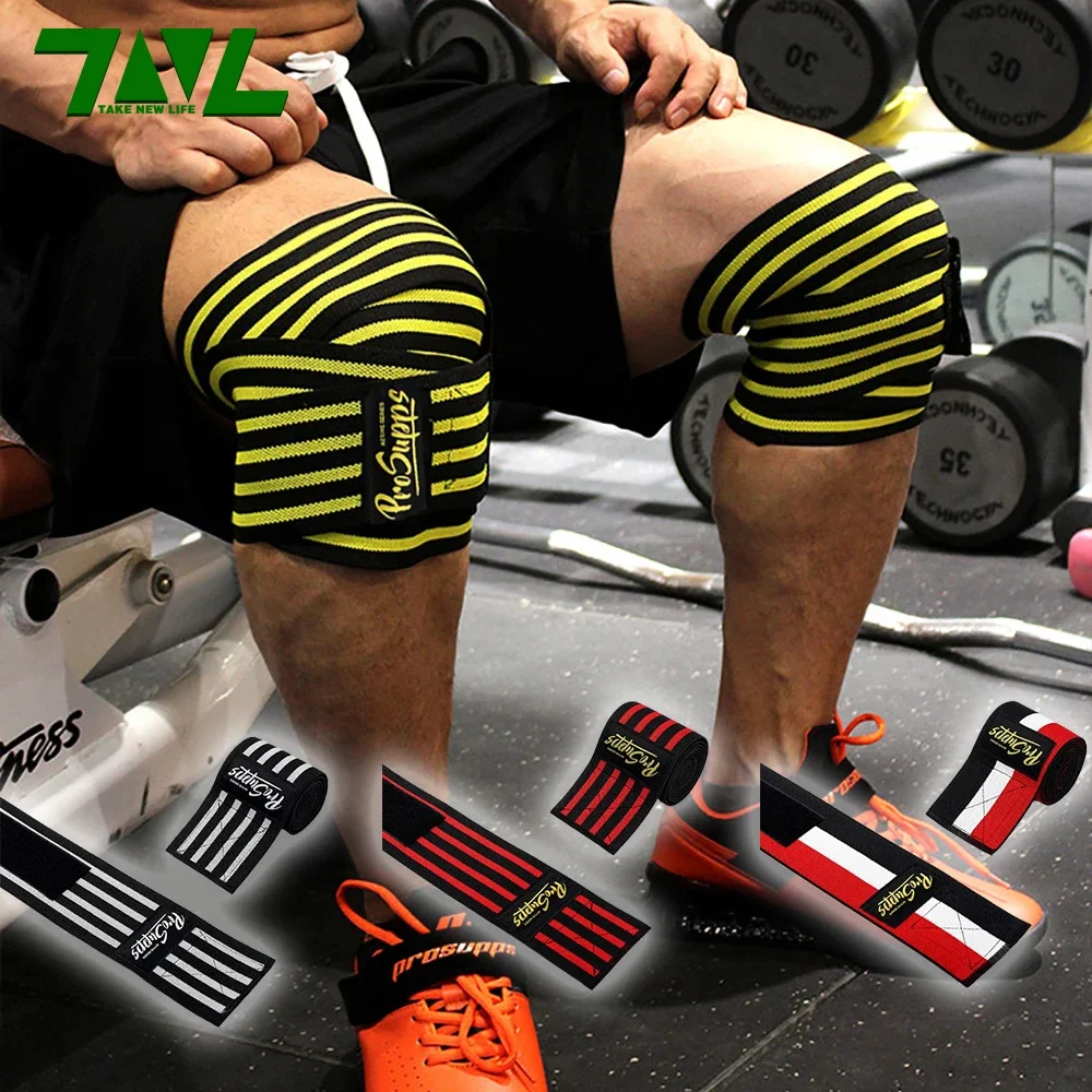 

1PC Bandage Compression Gym Fitness Knee Support Braces For Arthritis Kneepad Meniscus Ligament Basketball Sport Knee Pads
