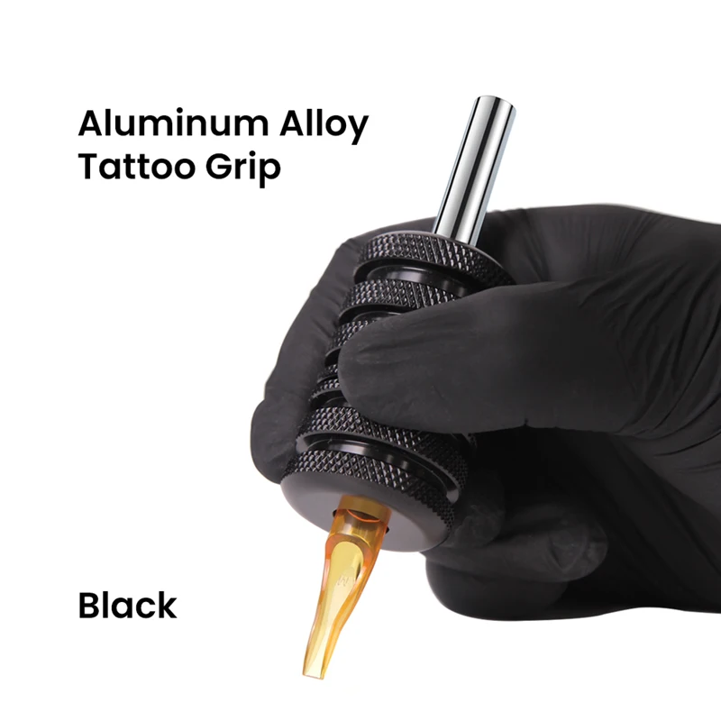 

HYlab Black Aluminium Alloy Thick Grip Handle Handle 30/35MM Tattoo Grip Tattoo Supplied HYlab Tattoo Equipment