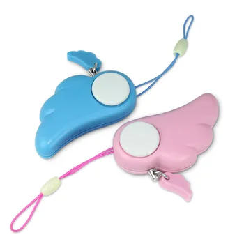 Self Defense Emergency Alarm Keychains Personal Protection Alarm Safety Security Anti-Attack Loud Alarm For Child Girl Women90db 1