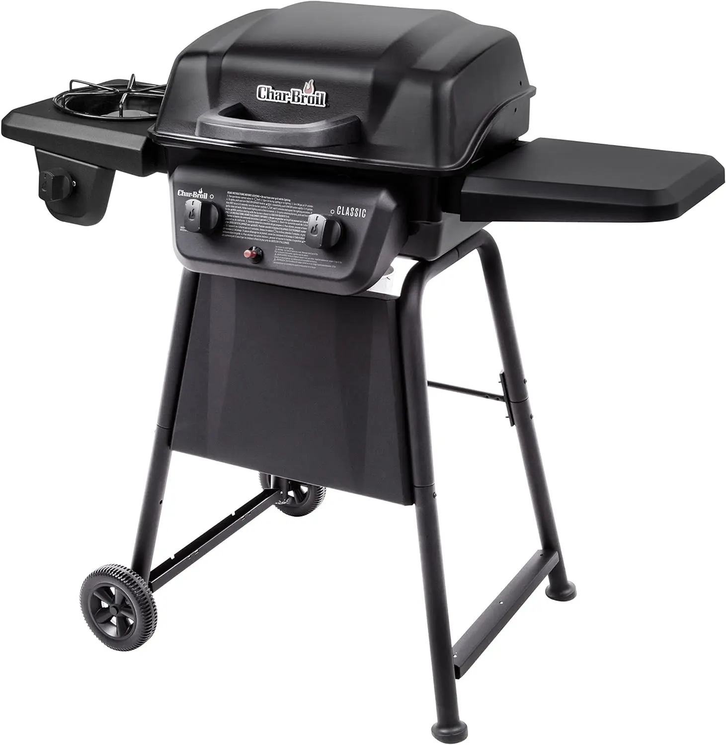

Charbroil® Classic Series™ Convective 2-Burner with Side Burner Propane Gas Stainless Steel Grill