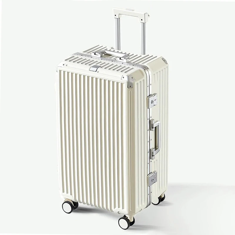 New Travel Bag Case Large Capacity Travel Bag with USB Cup Holder Rolling Case Female Male Strong and Durable Student Tra