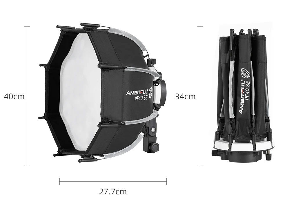 30cm PF30 SE 40cm PF40 SE Camera Flash Mini Softbox Portable Octagon Umbrella So