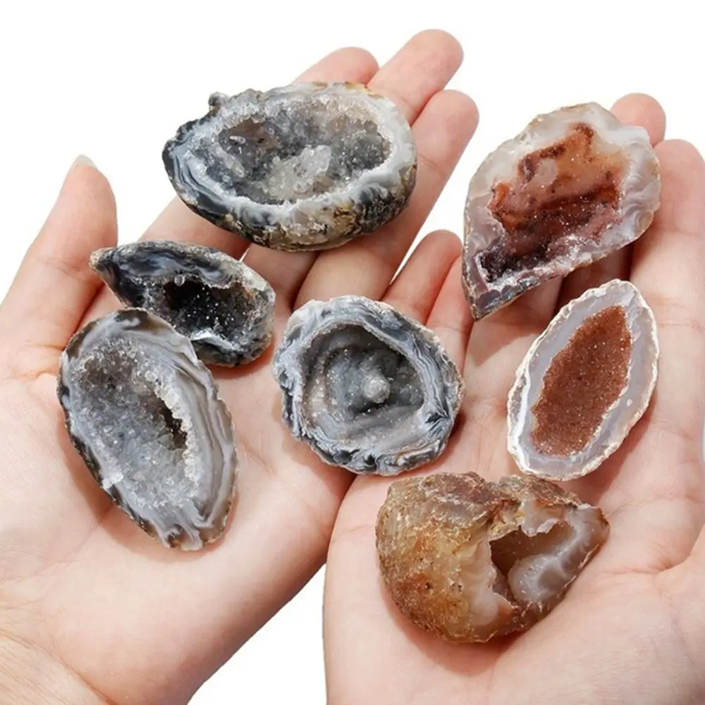 Juego De Gemas Y Piedras En Bruto 100% Naturales - Uso Versátil, Colección O Decoración