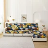 new floral printed stretch sofa seat cushion cover backrest cover protector for couch sofa cover L shape chaselong slipcovers 5