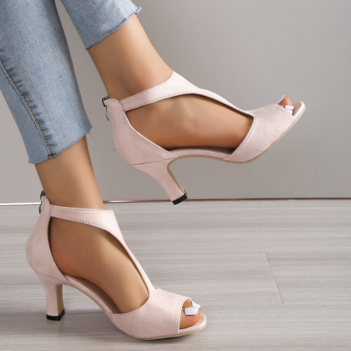 Women Sandals Women High Heels Wedge Sandals Comfortable Sandals Summer Women Linen Plain Wedge Sandals Bohemian Handmade Ladies Casual Comfortable Espadrilles Platform Pumps Shoes Heels
