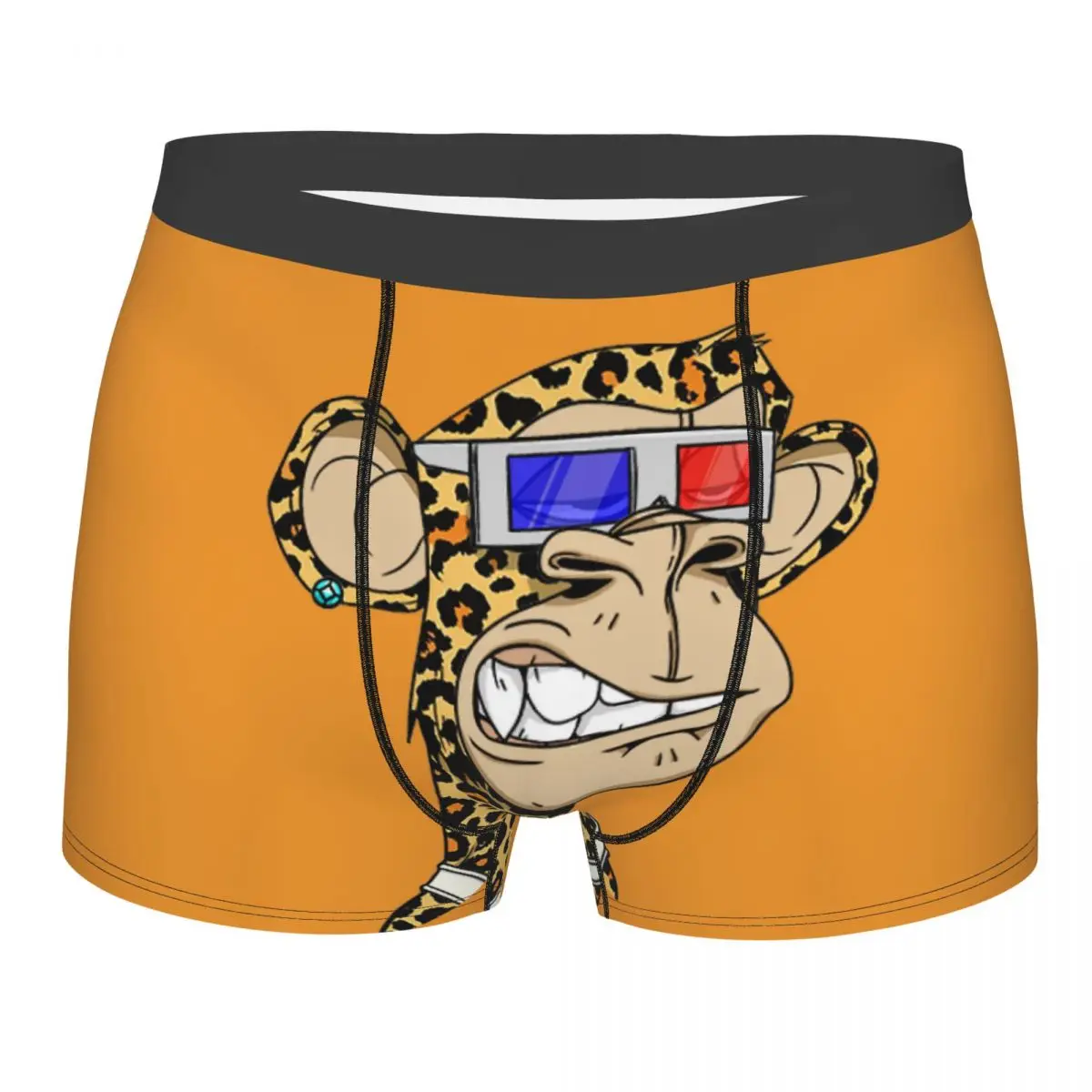 

Bored Ape Yacht Club Bayc Man Underwear Monkey Boxer Briefs Shorts Panties Printed Breathable Underpants for Male