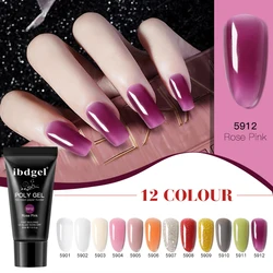 poligel 30ml uv gel nail polish led 12 colors coat Acrylic Extension prolong Fast Builder Soak off nails polish