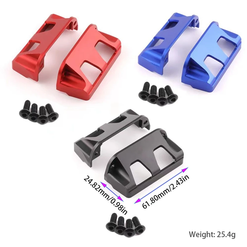 2Pcs Steering Servo Protectors Protective Cover Steering Servo Guard For TRAXXAS E-REVO SUMMITS RC Car 5
