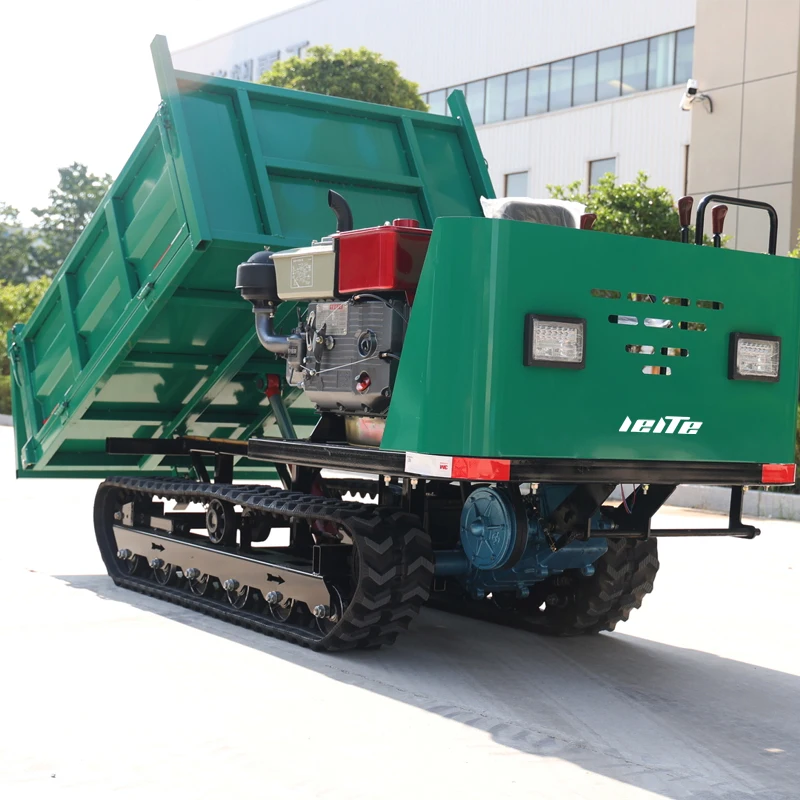 

Small Crawler Dumper Truck 500kg Hydraulic Garden Use Mini Dumpers Recruit Agent Self-loading Micro Track customized