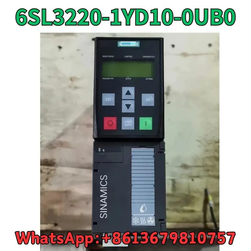 

Used Frequency converter 6SL3220-1YD10-0UB0 test OK Fast Shipping