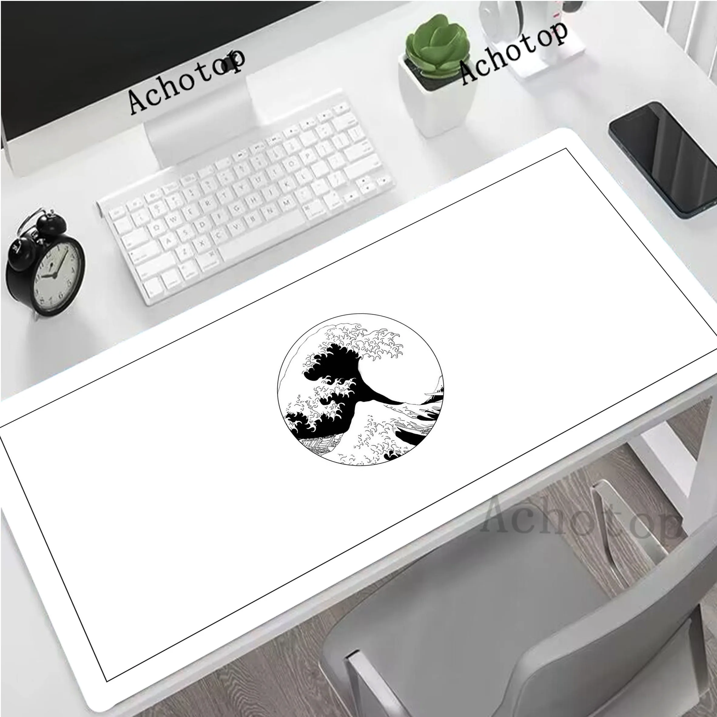 

Great Wave Off Extended Mouse Pad Office Mousepad Gaming Speed Keyboard Pads Anti-slip Table Carpet Computer Gamer Desk Mat