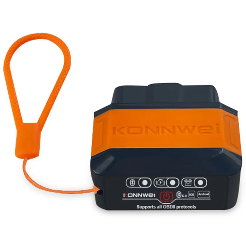 Konnwei KW906 Bluetooth 5.0 ELM327 V1.5 OBD2 Car Scanner KW905 OBDII Auto Diagnostic Tools ELM 327 V1 5 OBD 2 ii Code Readers 6