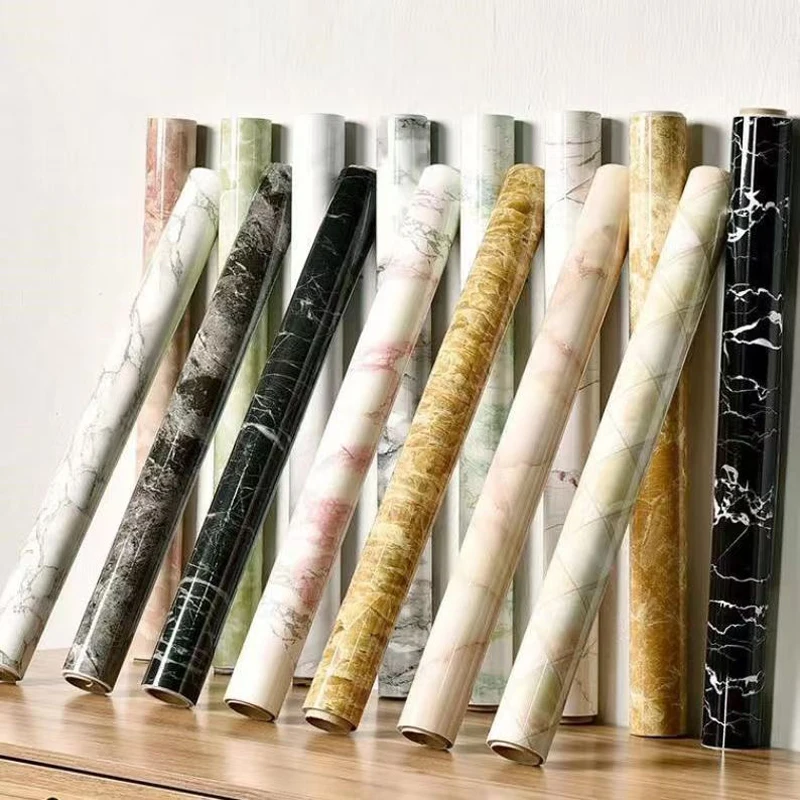 

Thicken Black Marble Kitchen Peel and Stick Wallpaper Counter Table Self Adhesive Wallpaper Vinyl Wall Stickers Contact Paper