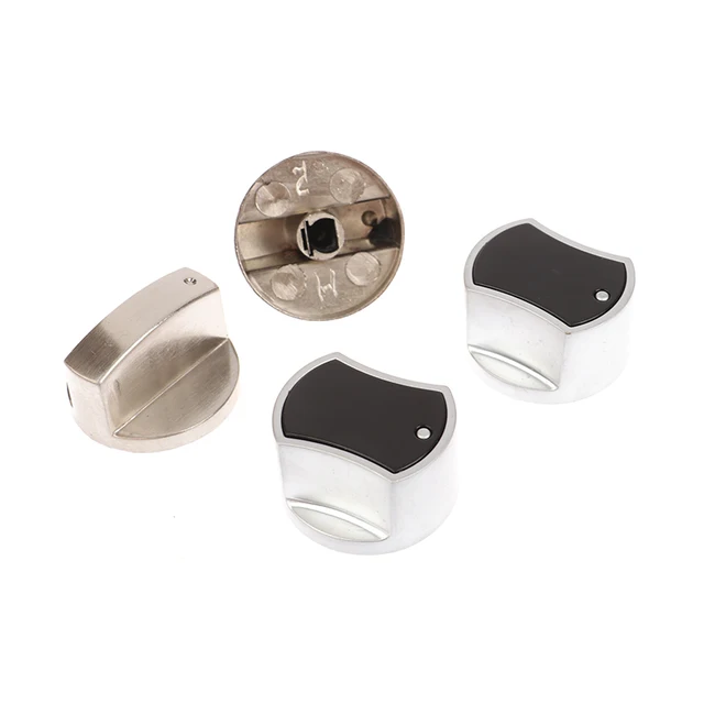 Set 6 Manopole Fornello A Gas In Lega Di Zinco - Manopole Sostitutive 8mm Per Cucina, Forno E Scaldabagno - Foto 6