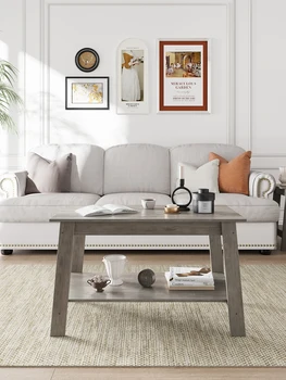 Rustic Farmhouse Wood Coffee Table 1