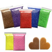 10000pcs/bag 2.6mm Mini Fuse Beads 3D Pixel Puzzle Toy Ironing Beads Melting Beads For Children Toy Handmade DIY Crafts Decors 1