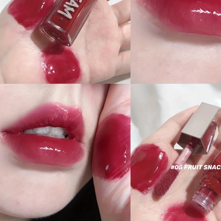 FB Gloss Bomb Cream Color Drip Lip Cream&Heat Makeup Liquid Lipstick Moisturizing Plumper Long Lasting Lipgloss 9ml 5