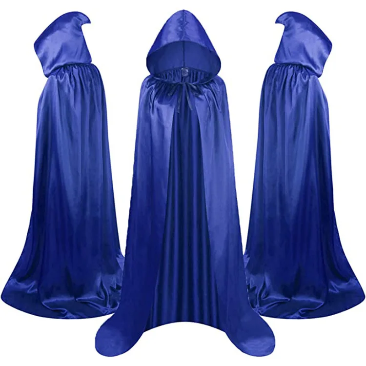 Capa De Vampiro Con Capucha Para Halloween – Talla única Para Niños Y Adultos, Disfraz Negro Clásico | Ideal Para Carnaval Y Fiestas De Disfraces