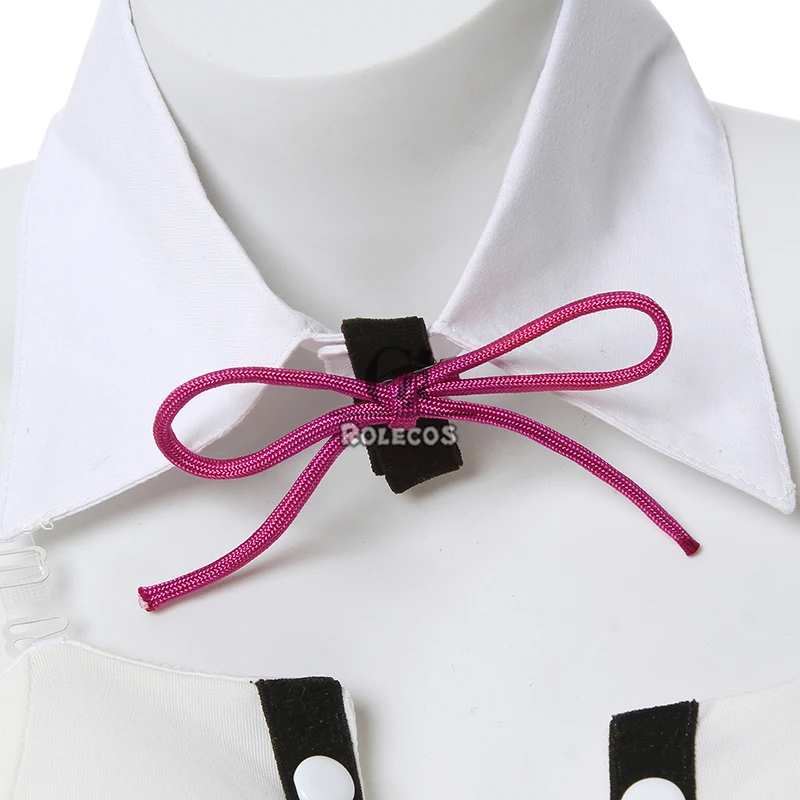 Dangan Ronp 2 Nanami ChiaKi Bunny Girl Cosplay Kostüm White Jumpsuit Halloween Outfit mit Ohren 19 Dangan Ronp 2 Nanami ChiaKi Bunny Girl Cosplay Kostüm White Jumpsuit Halloween Outfit mit Ohren 8