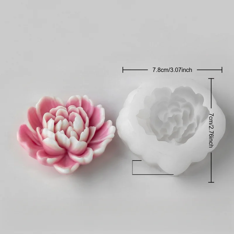 7-Piece Floral Silicone Mold Set