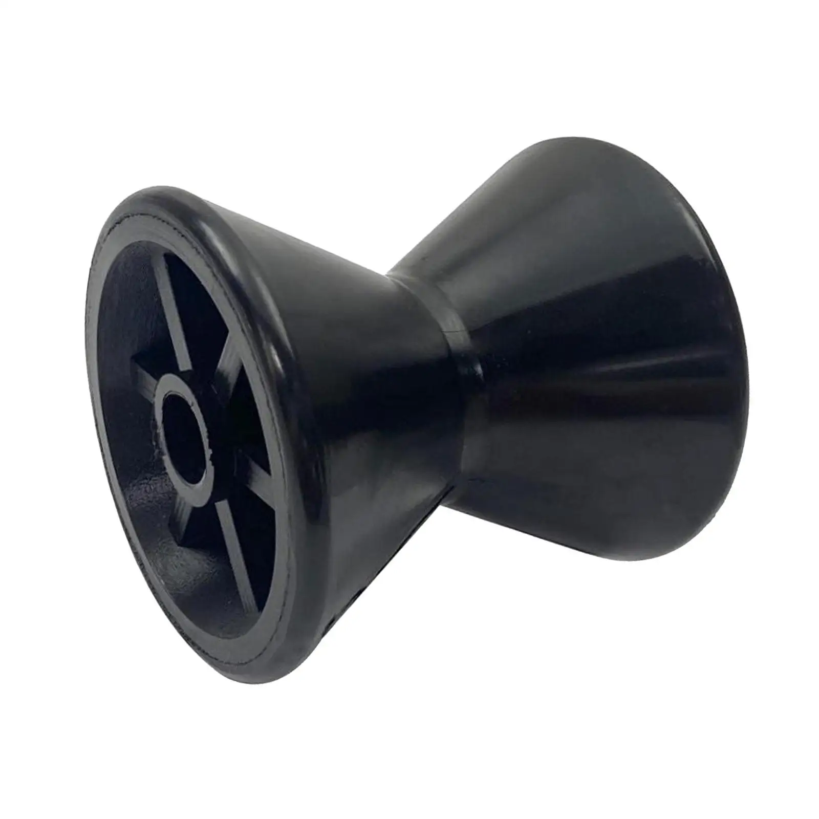 Bow Roller 3.5" Durable Professional Replace Parts Black Spare Parts High Performance Rubber Bow Roller Accessories