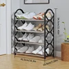 Multi-Layer Dustproof Shoe Rack Simple Space Saving Storage Solution for Home Organization Shelf  Shoemaker Organizer 5