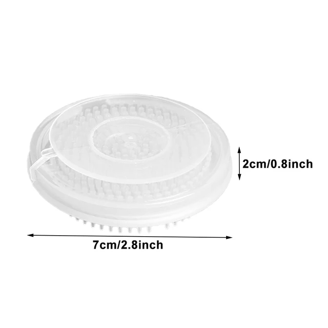 2Db/Pack Otthoni Iroda Kerek Pin Az Elrendezéshez Party Virágbéka Art Rögzített Szerszám Átlátszó Tartó Esküvői Tüske - Image 6