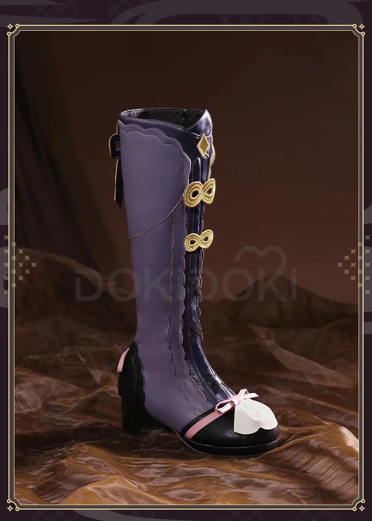 PRE-SALE DokiDoki-SR Game Genshin Impact Yun Jin Cosplay Costume Yunjin Cosplay Chinese Opera Outfit Yun Jin Lolita Dress Shoes 27 S0b7b58c94dcc4aae93dc84b5475d70cbW