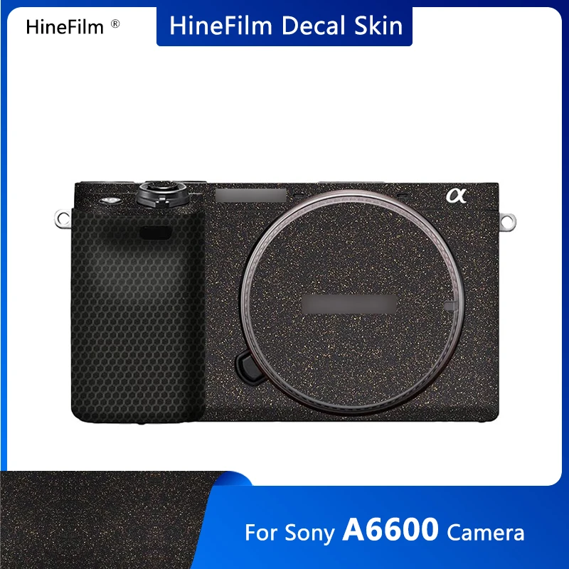 A6600 Camera Decal Skin Anti Scratch Wrap Cover Per Sony Alpha 6600 Camera Sticker Film 3M Premium Court Wraps Custodie