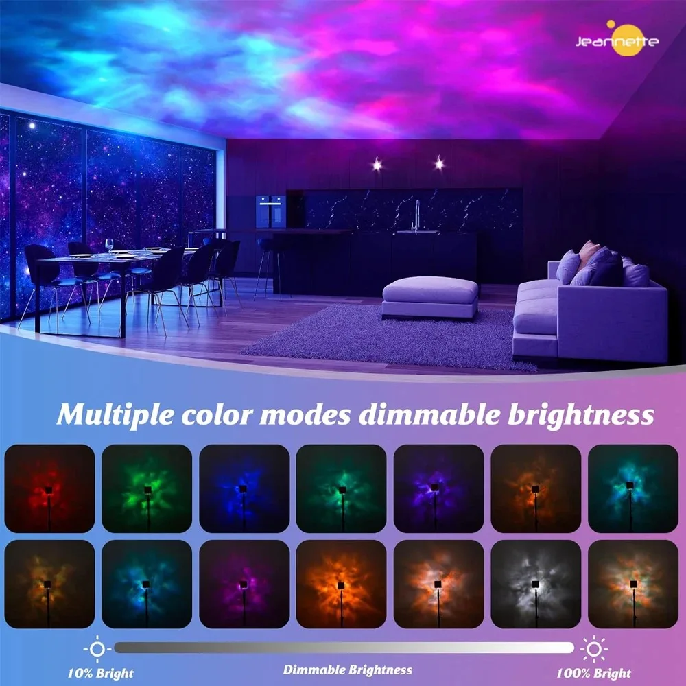 Colorful Water Ripple Night Light Lamp for Home Decor