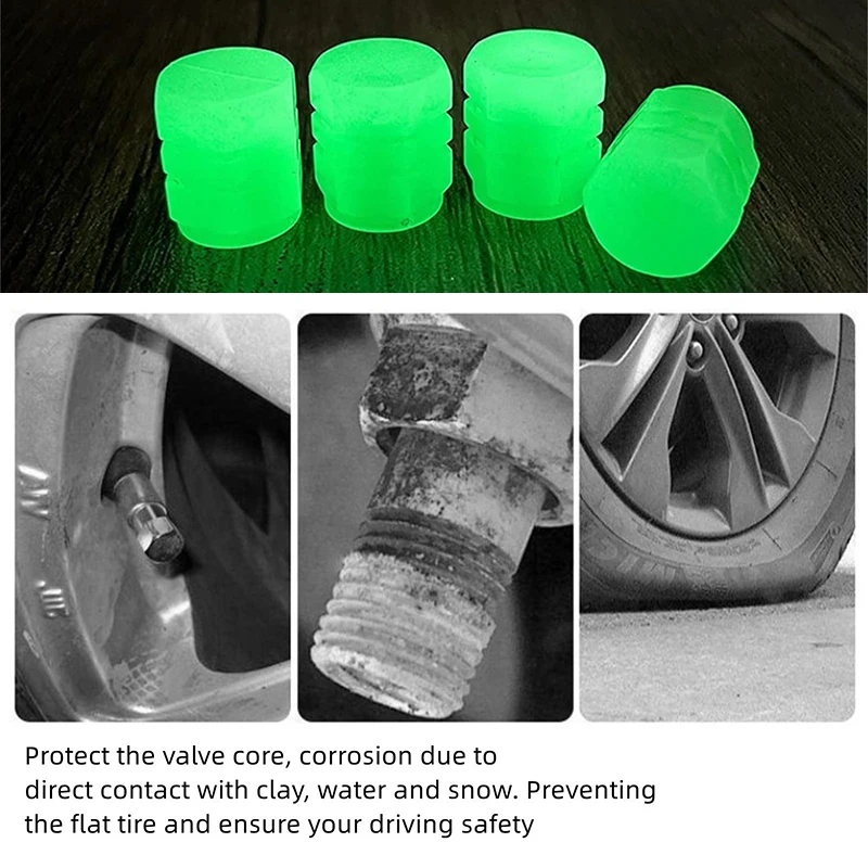 CSPARKV (1.3×9.5×9.5cm)Lot De 2 Bouchons De Valve Universels