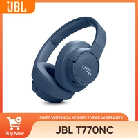 JBL Tune 770NC Wireless Over-Ear Headphones, ANC Adaptive Noise Cancelling, Smart Ambient, Bluetooth 5.3, Up to 70H Battery Life