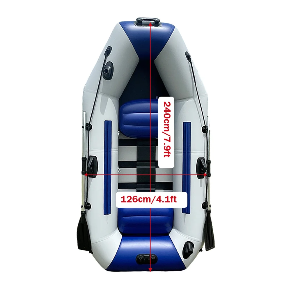 7.89ft PVC Inflatable Dinghy Boat 1