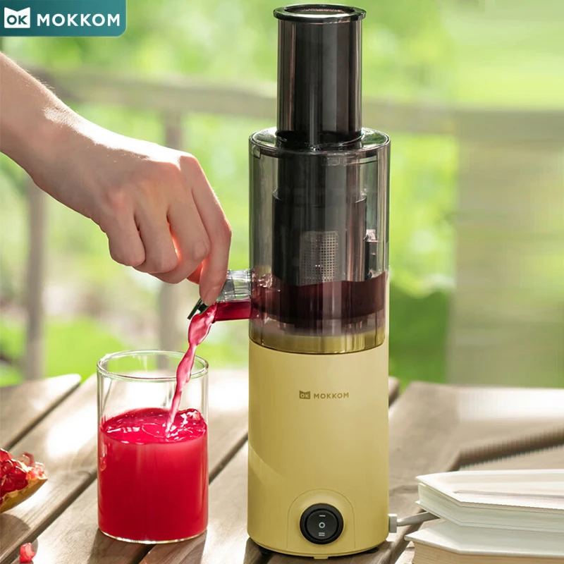 Mokkom Original Juicer Machine Mini Household Juice Separation Juice
