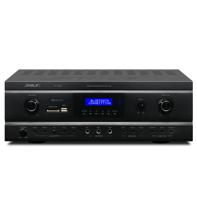 

Optical fiber coaxcial USB/SD playback 250W wireless Bluetooth full decoding amplifier