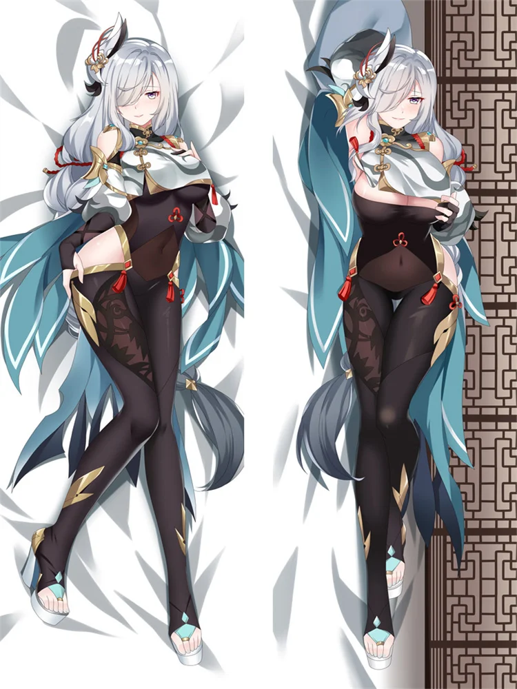 Игры Genshin Impact Shenhe аниме Shen He Dakimakura подушка чехол домашнее постельное белье Сделай